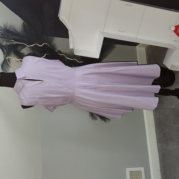 Lavender Peplum High low 💜 top - Picture 5 of 8